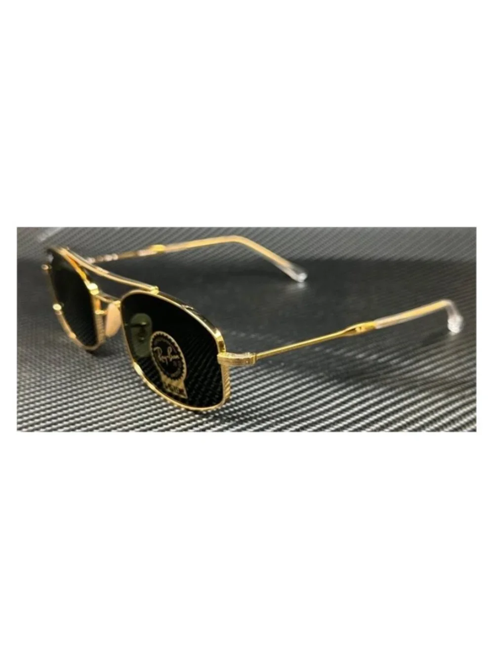 New Undisclosed Men Gold Sunglasses 54-20-145